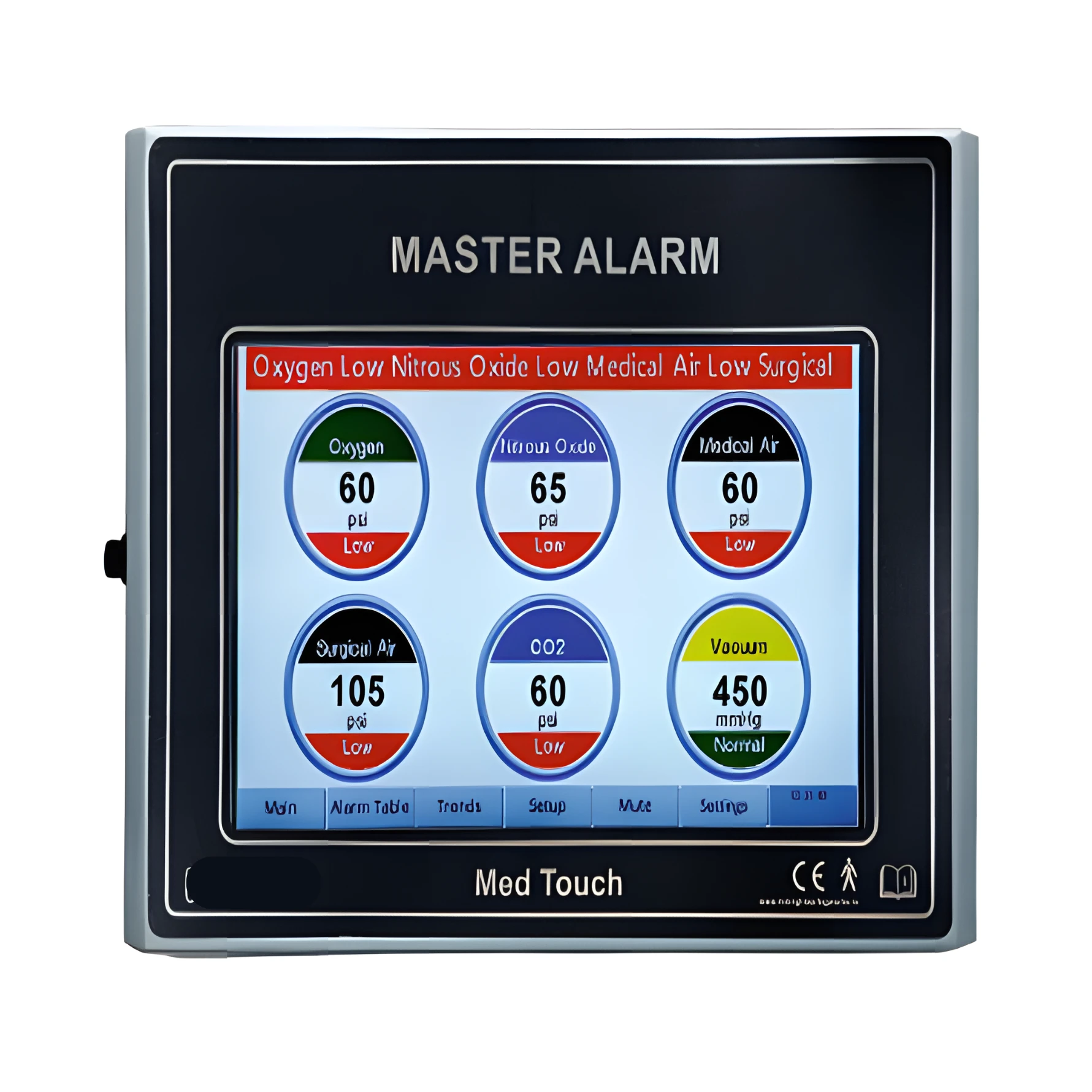 LCD Alarm Alert Med Touch